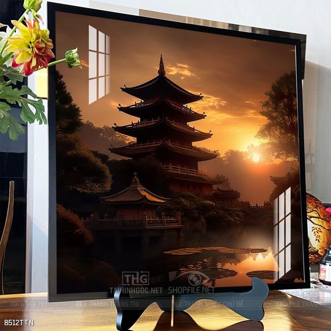 Tranh phong thủy treo trang trí phòng khách