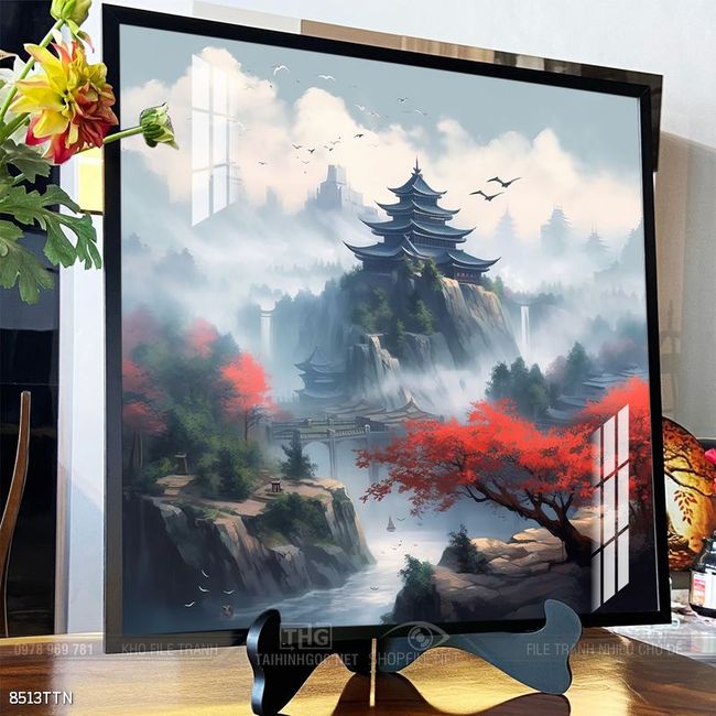 Tranh treo phòng khách theo phong thủy
