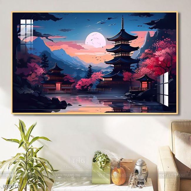 Tranh phong thủy nghệ thuật decor
