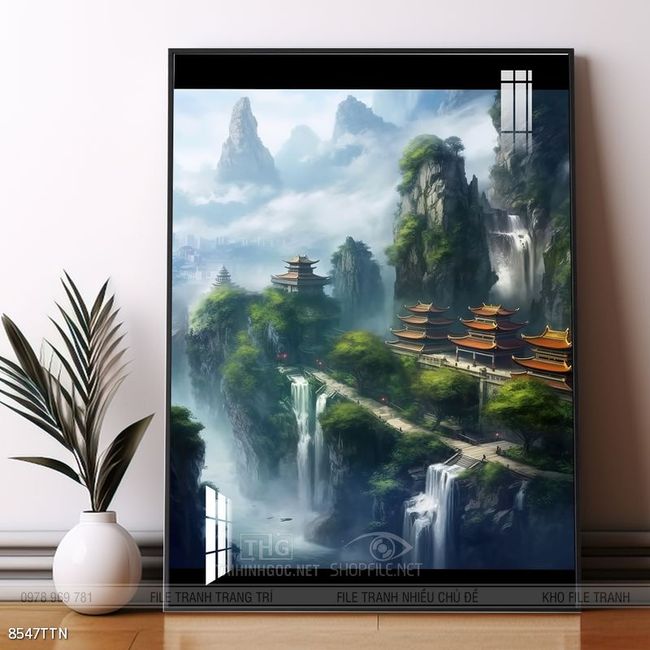 Tranh phong thủy nghệ thuật decor