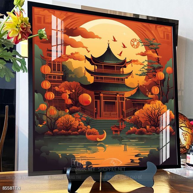 Tranh phong thủy nghệ thuật đẹp nhất
