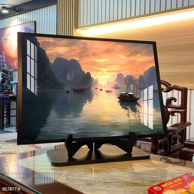 Tranh treo phòng khách theo phong thủy