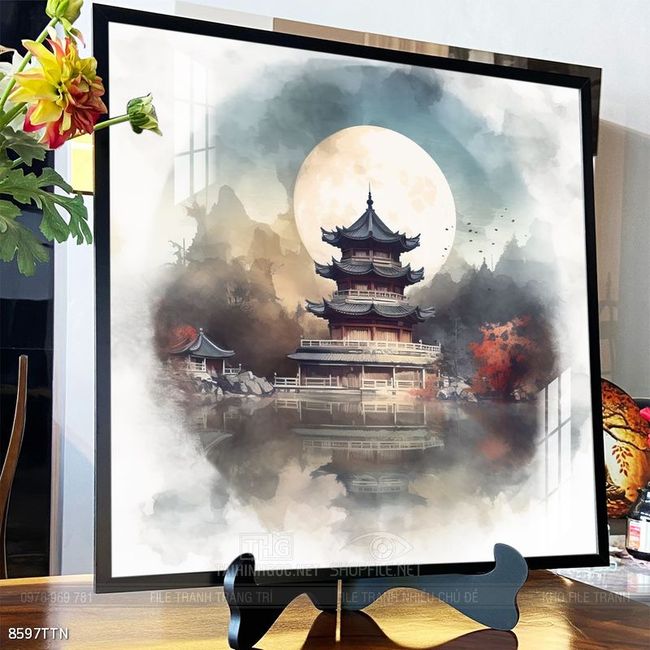 Tranh phong thủy nghệ thuật đẹp nhất