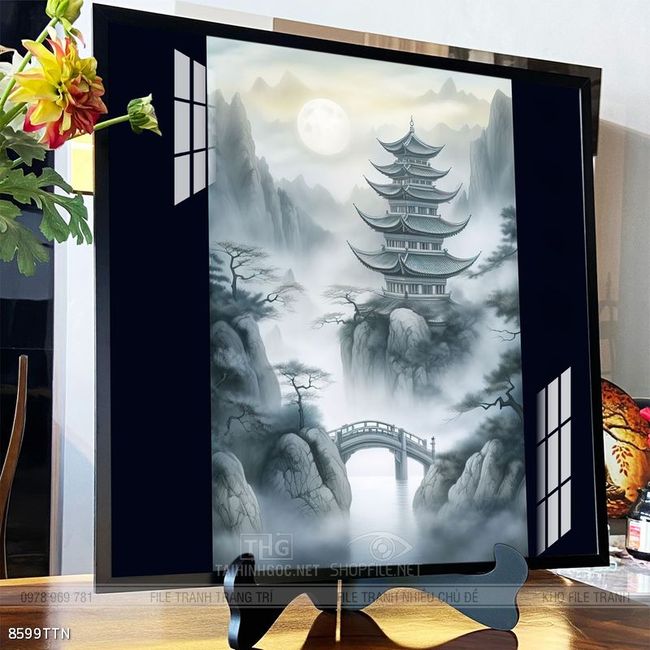 Tranh phong thủy nghệ thuật decor