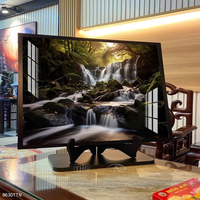 Tranh phong thủy sơn thủy hữu tình