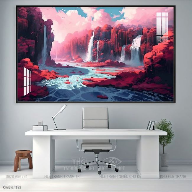 Tranh phong thủy nghệ thuật decor