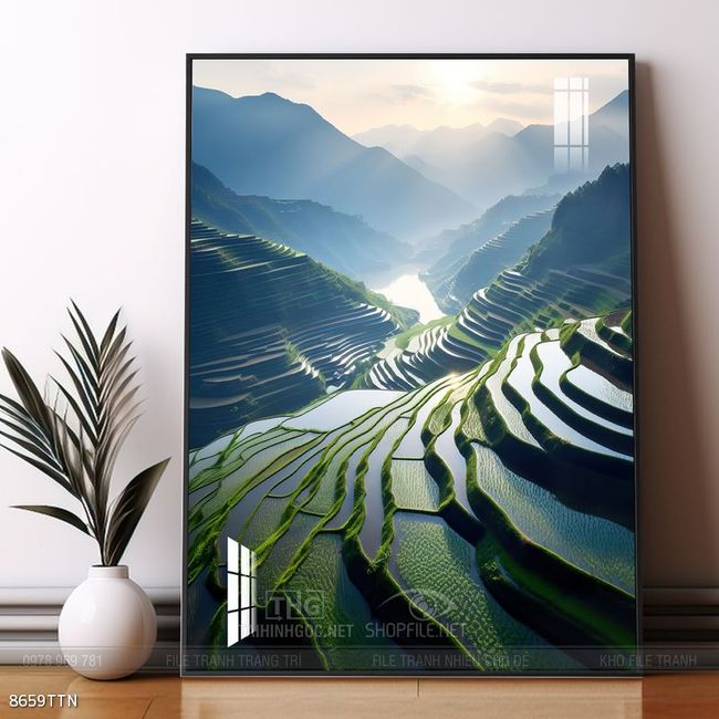 Mẫu tranh phong thủy đẹp và ý nghĩa