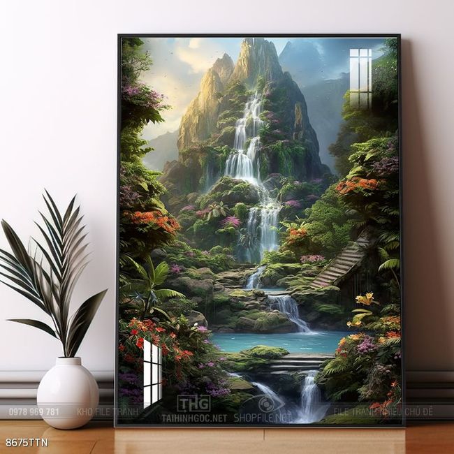 Tranh phong thủy nghệ thuật đẹp nhất