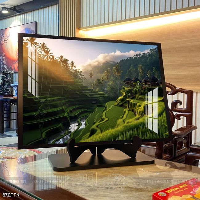 Tranh phong thủy treo trang trí phòng khách