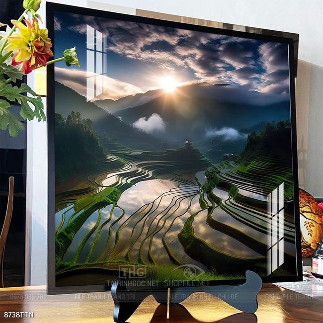 Tranh phong thủy nghệ thuật decor