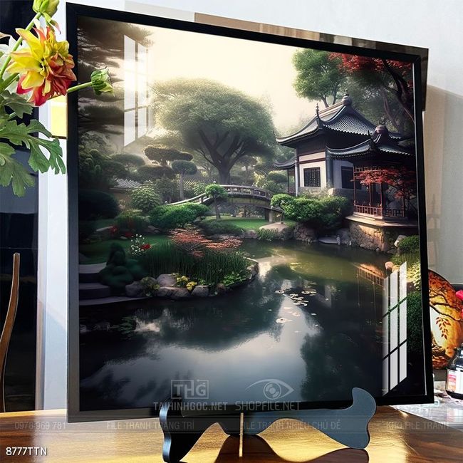 Tranh treo phòng khách theo phong thủy