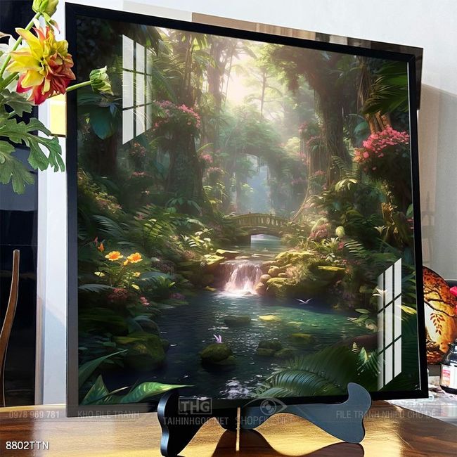 Mẫu tranh phong thủy đẹp và ý nghĩa