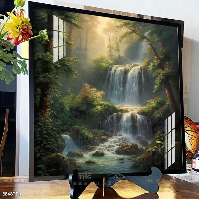 Tranh phong thủy treo trang trí phòng khách