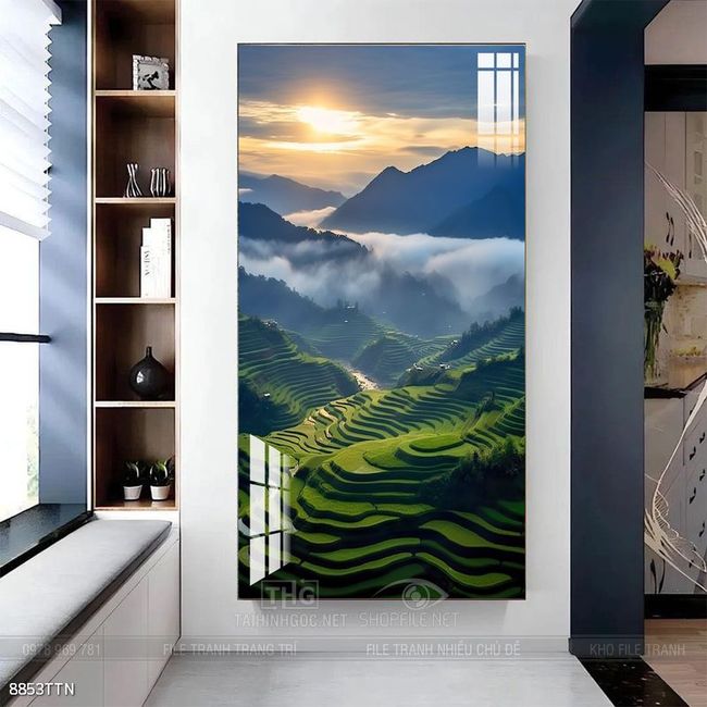 Tranh phong thủy nghệ thuật decor