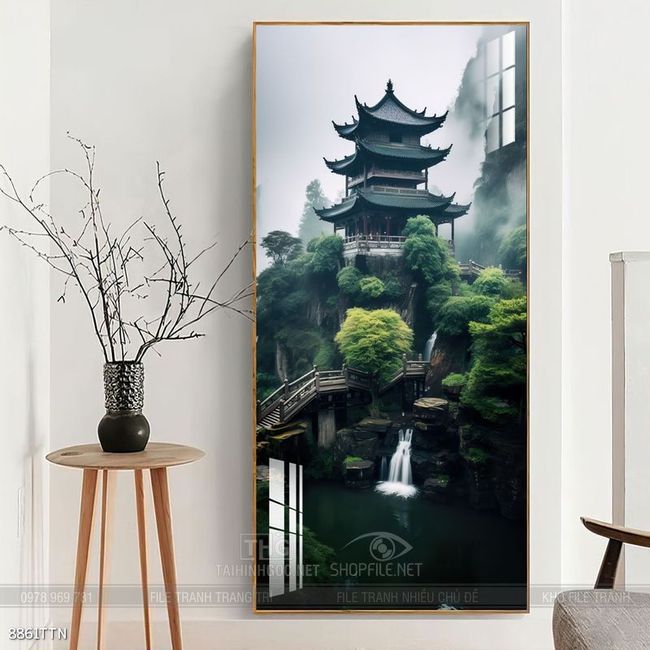 Mẫu tranh phong thủy đẹp và ý nghĩa