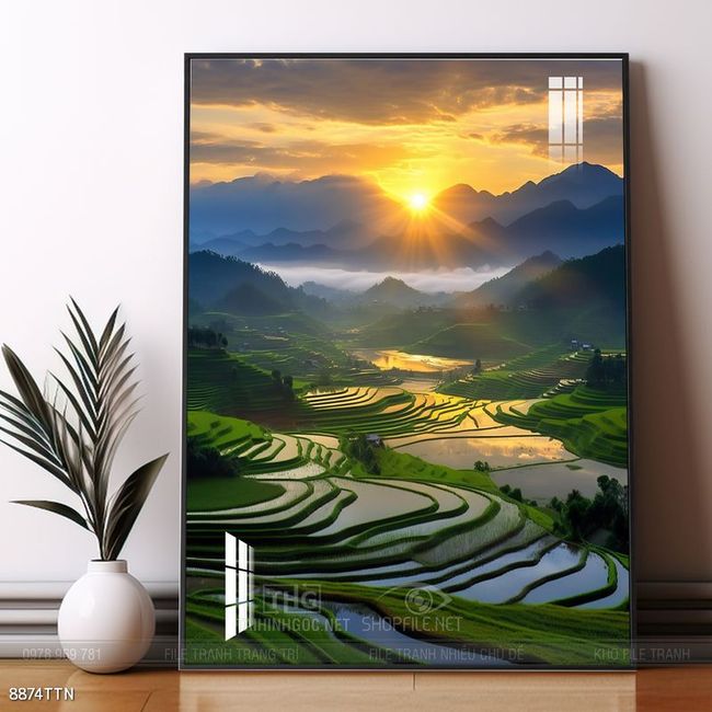 Mẫu tranh phong thủy đẹp và ý nghĩa