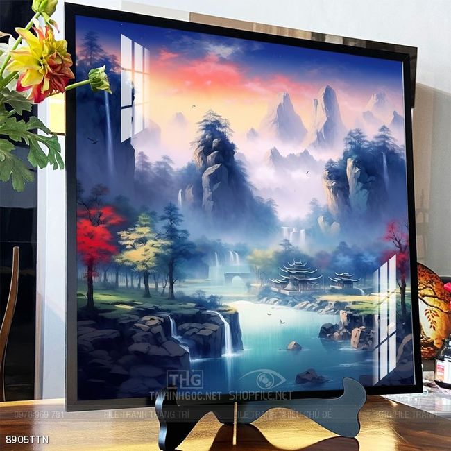 Tranh phong thủy nghệ thuật decor