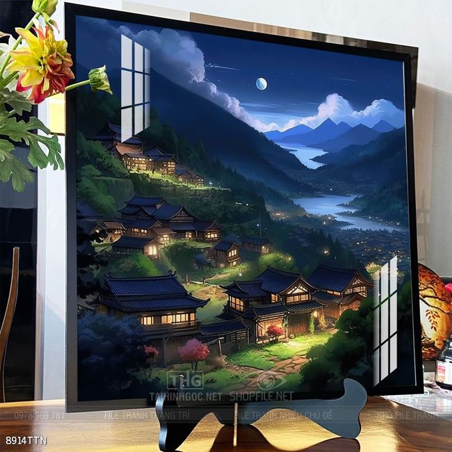 Tranh treo phòng khách theo phong thủy