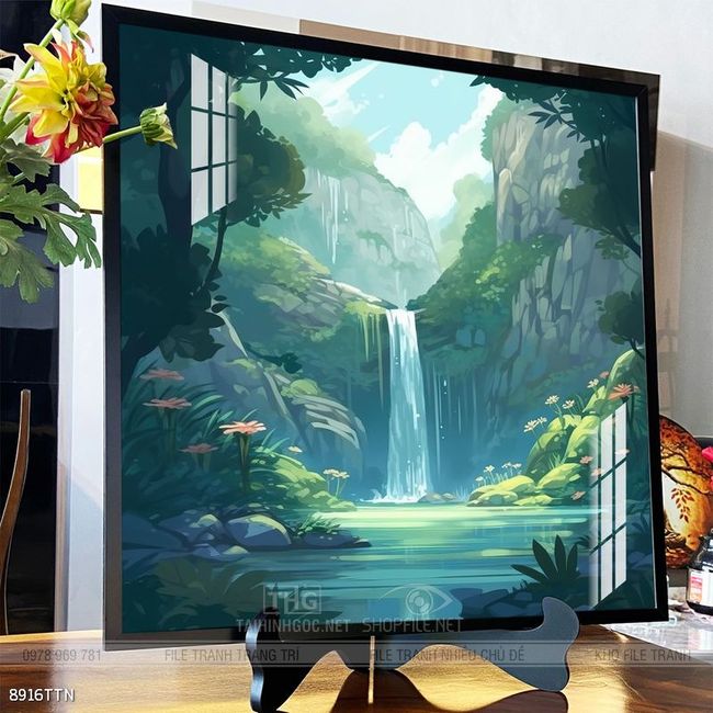 Tranh phong thủy nghệ thuật đẹp nhất