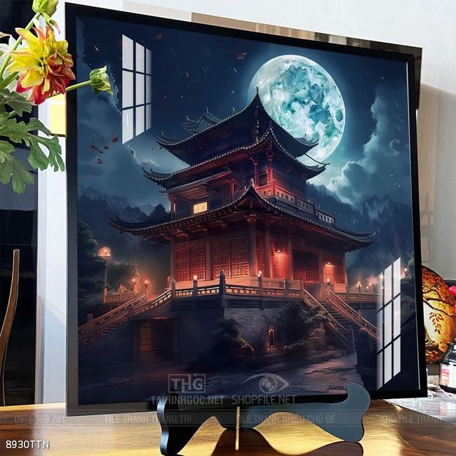 Mẫu tranh phong thủy đẹp và ý nghĩa