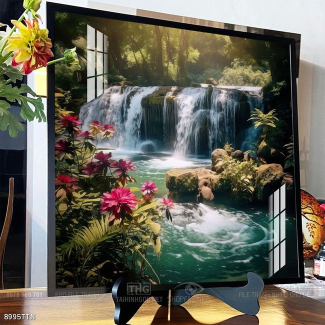 Tranh phong thủy sơn thủy hữu tình