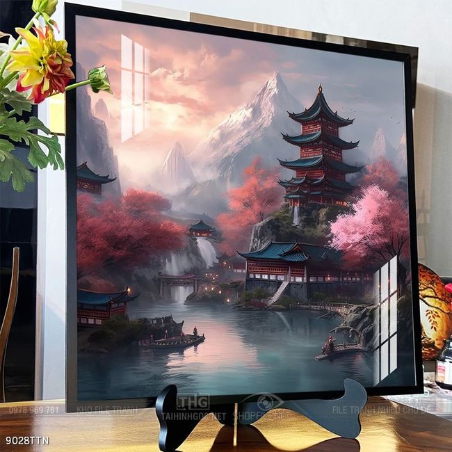 Mẫu tranh phong thủy đẹp và ý nghĩa