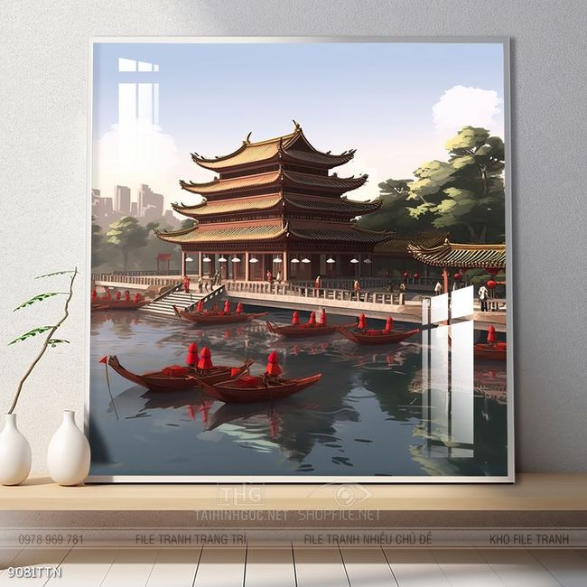 Tranh phong thủy nghệ thuật decor