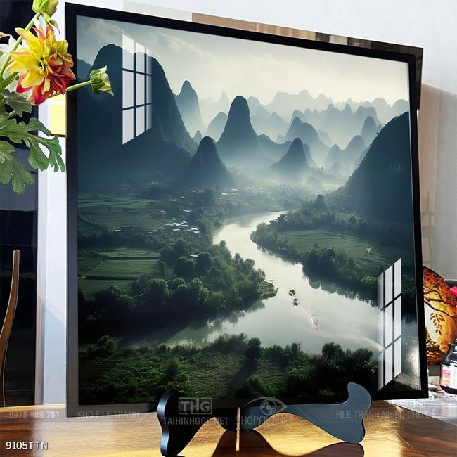 Tranh phong thủy nghệ thuật đẹp nhất