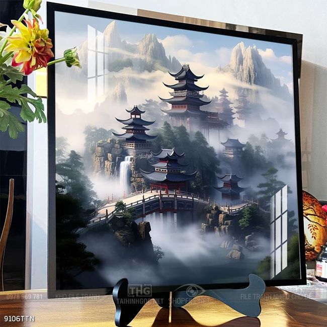 Mẫu tranh phong thủy đẹp và ý nghĩa