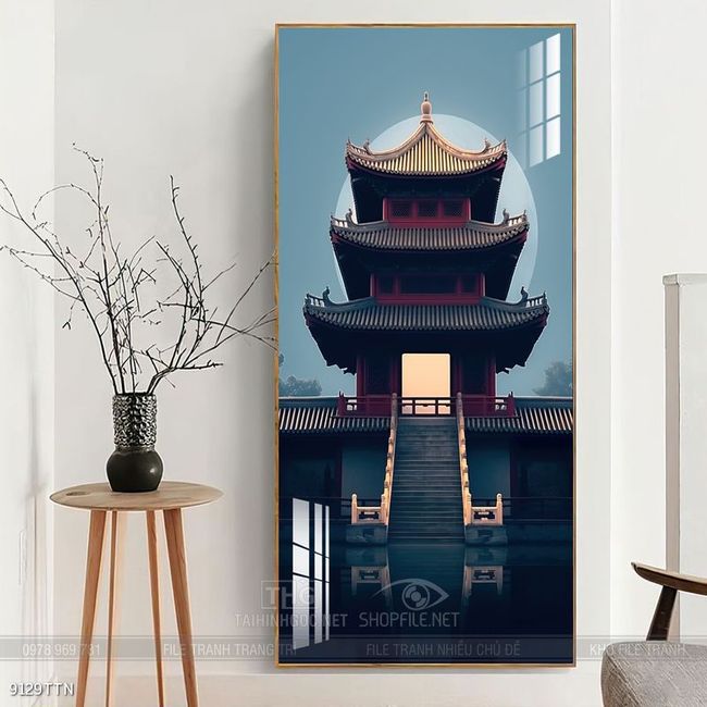 Tranh phong thủy nghệ thuật decor