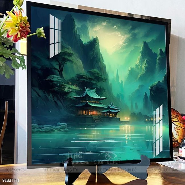 Tranh phong thủy nghệ thuật đẹp nhất