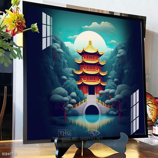 Tranh phong thủy nghệ thuật decor