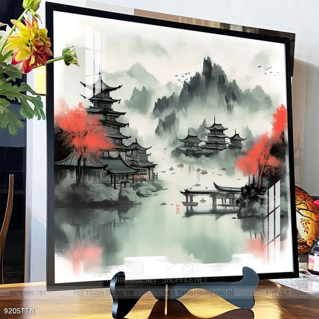Tranh phong thủy nghệ thuật đẹp nhất