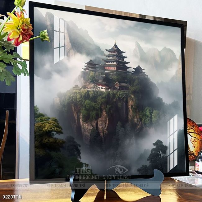 Tranh treo phòng khách theo phong thủy