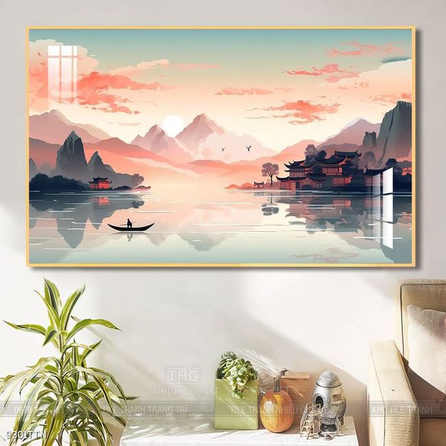 Mẫu tranh phong thủy đẹp và ý nghĩa