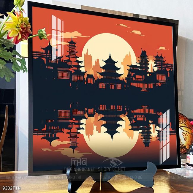 Tranh phong thủy nghệ thuật decor