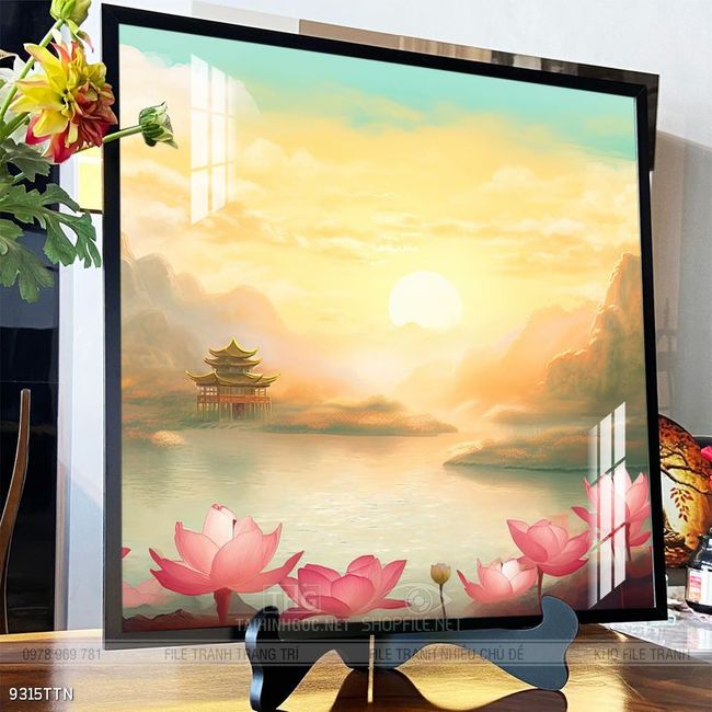 Tranh phong thủy nghệ thuật decor