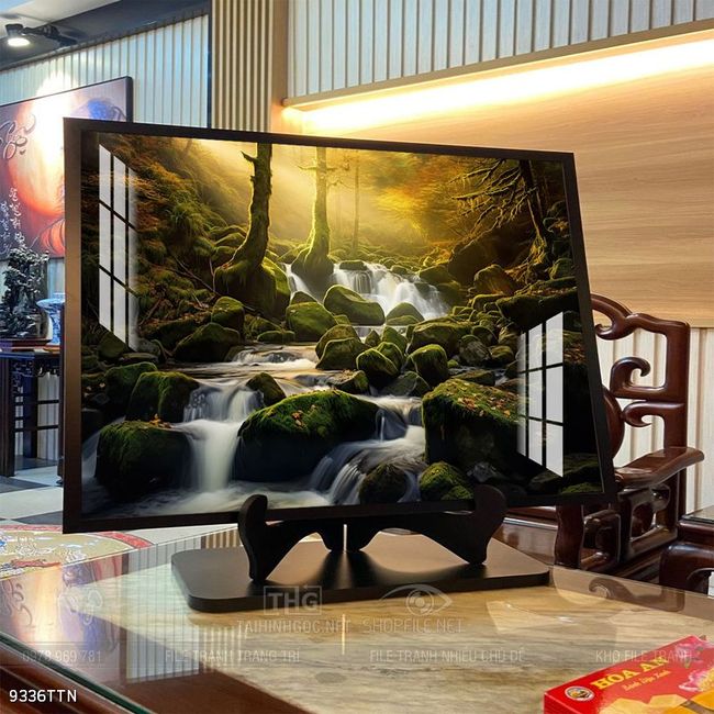 Tranh phong thủy treo trang trí phòng khách