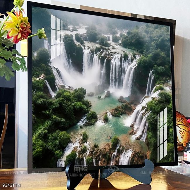Tranh phong thủy sơn thủy đẹp