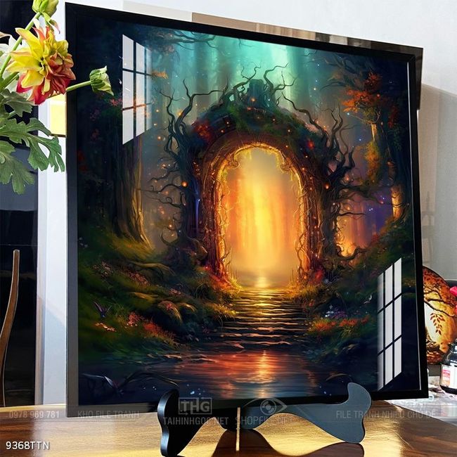 Tranh phong thủy sơn thủy hữu tình