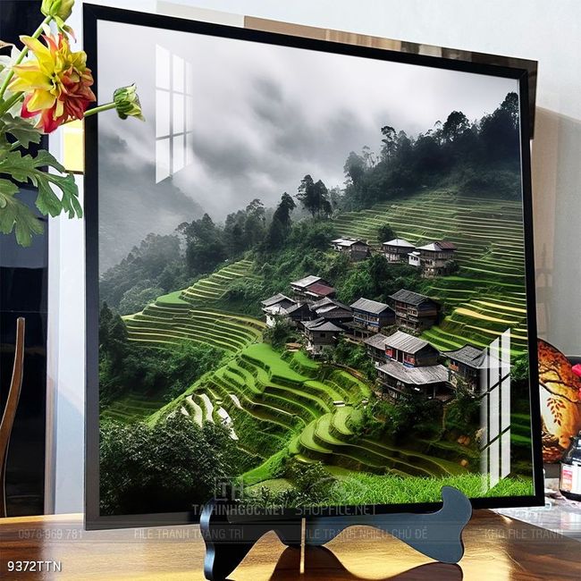 Tranh treo phòng khách theo phong thủy