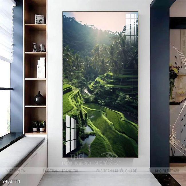 Tranh phong thủy treo trang trí phòng khách