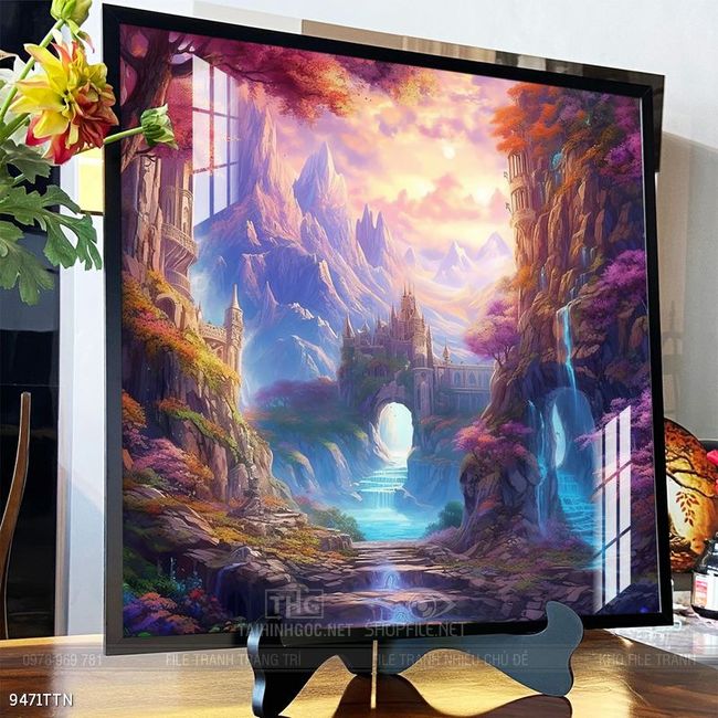 Tranh phong thủy nghệ thuật decor