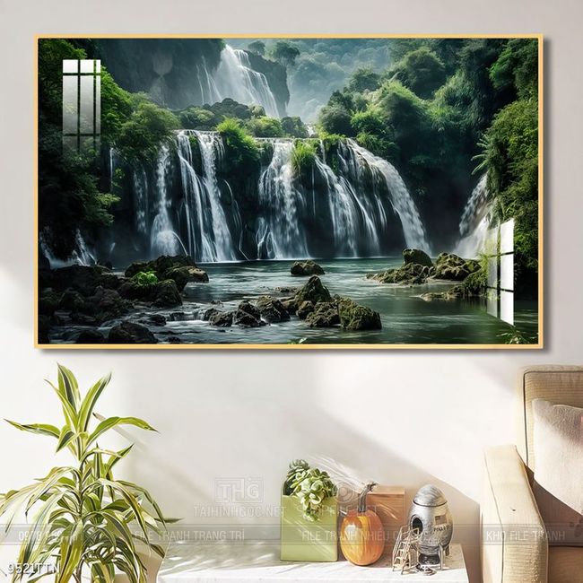 Tranh phong thủy sơn thủy đẹp
