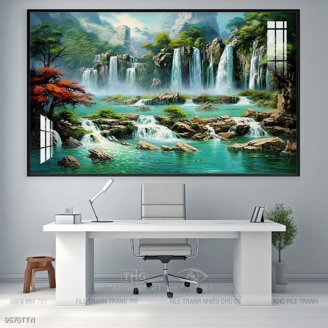 Tranh phong thủy nghệ thuật decor