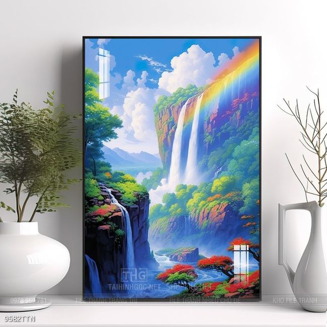 Tranh phong thủy nghệ thuật đẹp nhất