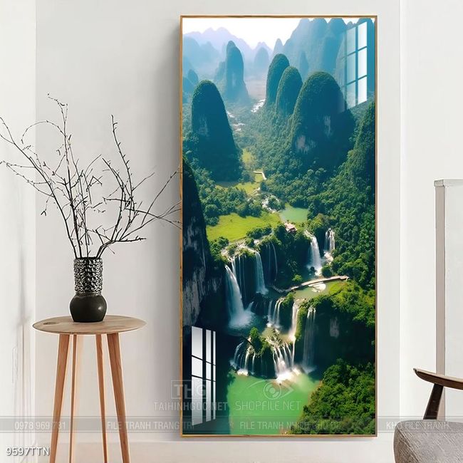 Tranh phong thủy nghệ thuật decor
