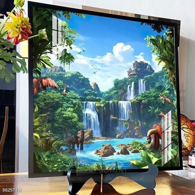 Tranh phong thủy nghệ thuật đẹp nhất