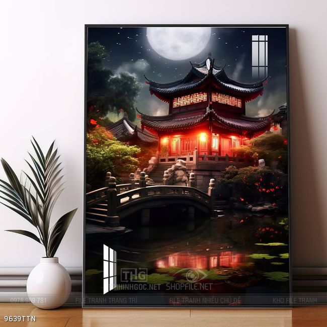 Mẫu tranh phong thủy đẹp và ý nghĩa