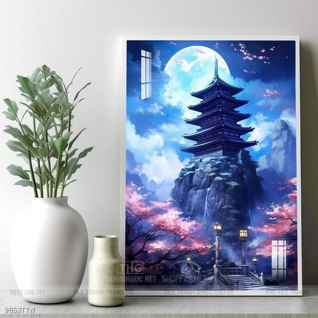 Tranh phong thủy nghệ thuật decor
